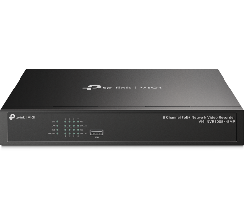 8-канальный сетевой видеорегистратор с поддержкой PoE+ TP-Link VIGI NVR1008H-8MP 8-канальный сетевой видеорегистратор с поддержкой PoE+ TP-Link VIGI NVR1008H-8MP