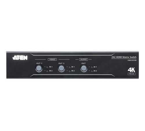 Матричный коммутатор Aten VM0202HB / VM0202HB-AT-G Матричный коммутатор Aten VM0202HB / VM0202HB-AT-G