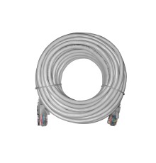 Патч-корд UTP4 cat 5e 10,0м ВС LSZH серый литой коннектор Netko Optima NT.BC.UTP.5e-10.0m-2-lszh (67615)