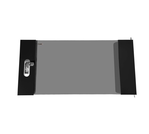 Дверь стеклянная для шкафа WMA DUO 6*12 Netko черная N.FRTD-G.12U.66146.BK (66146)
