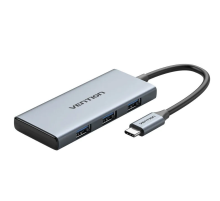 Мультифункциональный хаб Vention USB Type C 6 в 1 (TOOHB) (id 23161)