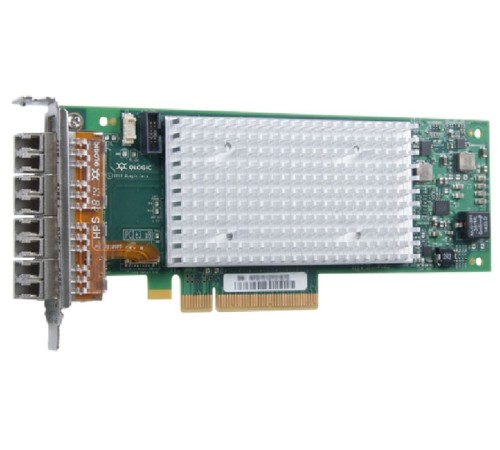 Сетевой адаптер Qlogic QLE2694L OEM, 16Gb/s FC HBA, 4-port, PCIe v3.0 x8, LC SR MMF, Low Profile (003017) (id 26602)