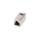 Проходной адаптер Keystone RJ45-RJ45 WRLine WR-CA-KJ-8P8C-C5E-SH