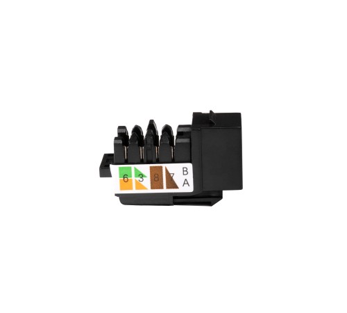Вставка Keystone Jack RJ-45 WRLine WR-KJ-RJ45-C5E-90-SW-BK