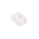 Корпус настенной розетки Keystone Jack WRLine WR-MB-1