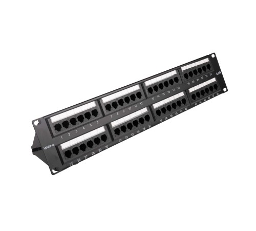 Патч-панель WRLine WR-PL-48-C5E-D