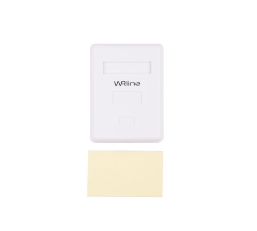 Розетка компьютерная RJ-45 WRLine WR-WS-8P8C-C5E-1