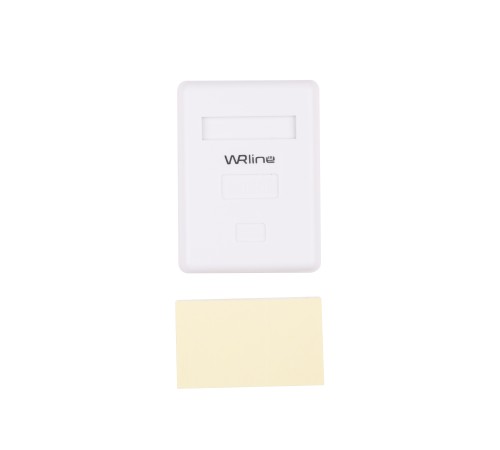 Розетка компьютерная RJ-45 WRLine WR-WS-8P8C-C5E-SH-1