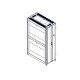 Монтажный шкаф Systeme Electric , серия Uniprom, 42U-600/1200, боковые панели 4шт, черный Electric UR3300