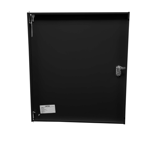 Дверь металлическая с ручкой для шкафа WMA DUO 6*15 Netko черная N.FRTD-M.15U.65589.BK (65589)