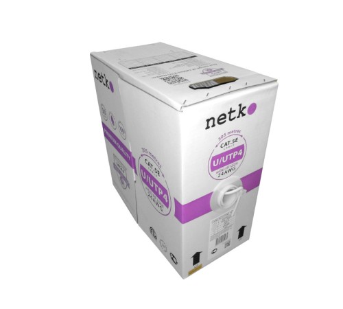 Кабель U/UTP4 Netko UTP-8356.05E.2B (57019)