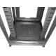Шкаф напольный 36U серия TE (600х600х1805) передняя дверь стекло черный разобранный Netko (упакован в 2 коробки) 6636.901 (51839)
