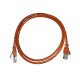 Патч-корд UTP4 cat 5e 1,0м ВС LSZH оранжевый литой коннектор Netko Optima N.BC.UTP.5e-1.0m-8-lszh (67603)