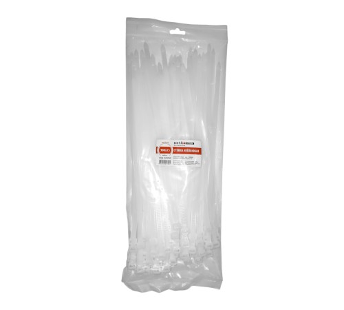 Стяжка нейлоновая 300*7,5 / 100 шт (белая) Netko Optima SZ NT-300X7.5-W-SZ (60254)