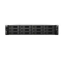 Система хранения данных Synology 2U/12bay 6C 2,2GhzCPU/8Gb(64)/RAID0,1,10,5,6/upto 36HDD (2xRX1217(RP))/2xUSB/4xGbE/2xPCIe/iSCSI/2xIPcam(up to 75)/2xRPS/no rail/1YW repl RS3617RPxs (id 29307)