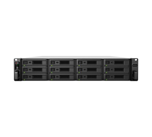 Система хранения данных Synology 2U/12bay 6C 2,2GhzCPU/8Gb(64)/RAID0,1,10,5,6/upto 36HDD (2xRX1217(RP))/2xUSB/4xGbE/2xPCIe/iSCSI/2xIPcam(up to 75)/2xRPS/no rail/1YW repl RS3617RPxs (id 29307)