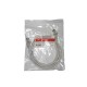 Патч-корд UTP4 cat 5е 1,5м ВС LSZH серый литой коннектор Netko Optima N.BC.UTP.5e-1.5m-2-lszh (67441)
