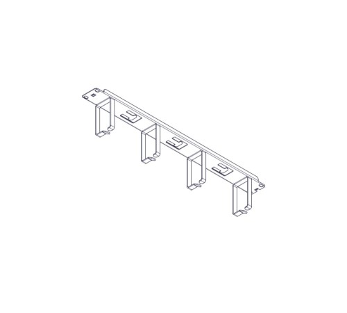 Горизонтальный кабельный организатор серия Uniprom Systeme Electric UT8425