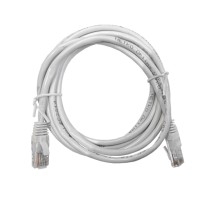 Патч-корд UTP4 cat 5e 2,0м ВС LSZH белый литой коннектор Netko Optima N.BC.UTP.5e-2.0m-0-lszh (67617)