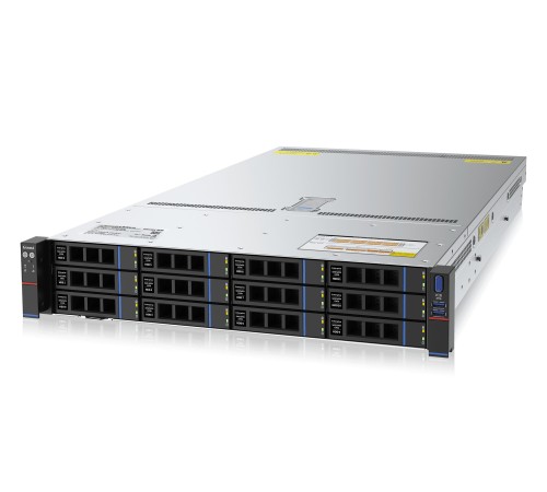 Серверная платформа Gooxi SR201-D12RE-G2 2U 2*LGA6096 SP5 up to 400W / 24*DDR5 / 12*3.5 SAS/SATA / 3*FH PCIe / 2*M.2 2280-22110 NVMe / OCP 3.0 (5.0x8) / IPMI 2.0 / AST2600 / 2*1GbE / 2*VGA / RS232 / 4xUSB 3.0 / 2*800W / NoRail (id 31796)