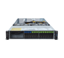 GIGABYTE R283-SF1-ABL / 2*LGA4677 up to 350W / Intel C741 / 32*DDR5 (Xeon x5xx - 5600 / Xeon x4xx - 4800) / no HDD (up to 12*2.5