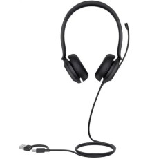 Проводная гарнитура Yealink UH35 DUAL UC USB-C/A