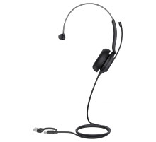 Проводная гарнитура Yealink UH35 MONO UC USB-C/A