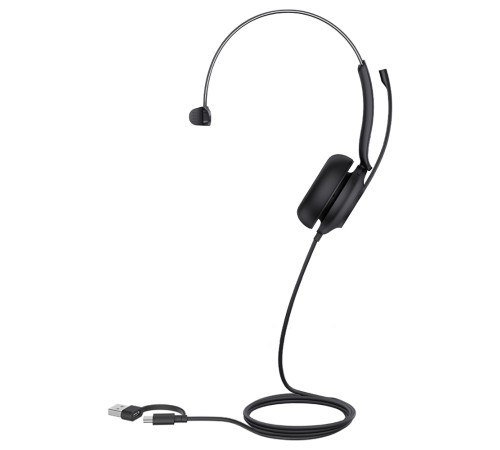 Проводная гарнитура Yealink UH35 MONO UC USB-C/A