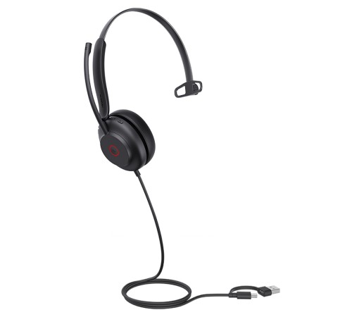 Проводная гарнитура Yealink UH35 MONO UC USB-C/A