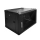 Шкаф настенный 9U серия WMA (Wall Maestro) (600х600х500) передняя дверь стекло разборный черный Netko А N.WMA.6609GWD.65101.BK (65101)