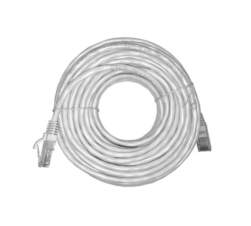Патч-корд UTP4 cat 5e 15,0м ВС LSZH серый литой коннектор Netko Optima N.BC.UTP.5e-15.0m-2-lszh (67616)