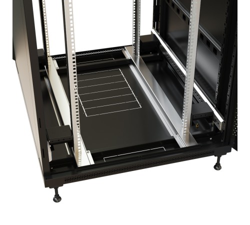 Шкаф 19-дюймовый WRLine WR-TT-2288-DD-RAL9004 Шкаф 19-дюймовый WRLine WR-TT-2288-DD-RAL9004