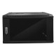Шкаф настенный 12U серия WMA (Wall Maestro) (600х600х635) передняя дверь стекло разборный черный Netko А N.WMA.6612GWD.65104 .BK (65104)