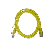 Патч-корд UTP4 cat 5e 1,5м ВС LSZH желтый литой коннектор Netko Optima N.BC.UTP.5e-1.5m-6-lszh (67609)