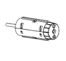 Шпиндель подмотки риббона в сборе принтеров TSC TTP-245 98-0130019-20LF