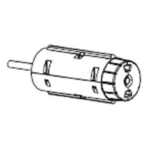 Шпиндель подмотки риббона в сборе принтеров TSC TTP-245 98-0130019-20LF