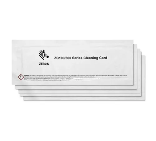Комплект чистящих карт для принтера ZC100/300 Zebra 105999-311-01