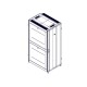 Монтажный шкаф Systeme Electric шкаф, серия Uniprom, 42U-750/1070, боковые панели 4шт, черный UR3150