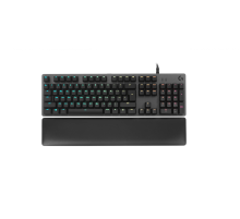 Клавиатура Logitech G513 Linear (GX Red switches), механическая, c подставкой для запястий - CARBON - RUS - USB (id 18635)