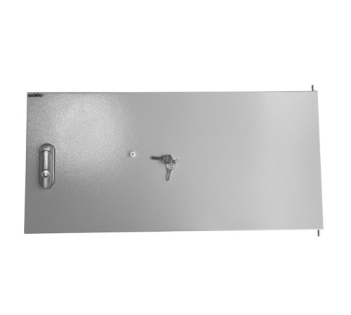 Дверь металлическая с ручкой для шкафа WMA DUO 6*12 Netko серая N.FRTD-M.12U.65377.GY (65377)