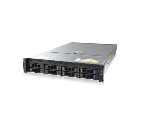 Серверная платформа Gooxi SR201-D08R-G2 2U 2*LGA6096 SP5 up to 400W / 24*DDR5 RDIMM / 8*3.5 SAS/SATA / 3*FH PCIe / 2*M.2 2280-22110 NVMe / OCP 3.0 (5.0x8) / IPMI 2.0 / AST2600 / 2*1GbE / 2*VGA / RS232 / 4xUSB 3.0 / 2*800W PSU / No Rail (id 31795)