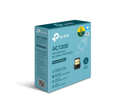 Адаптер Wi-Fi TP-Link Archer T3U Nano