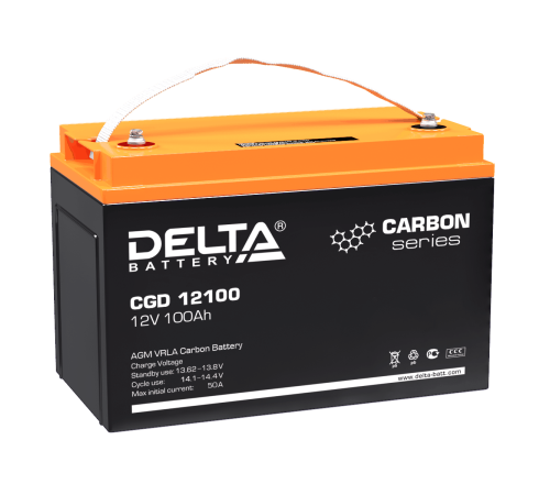 Аккумулятор Delta Battery CGD 12100