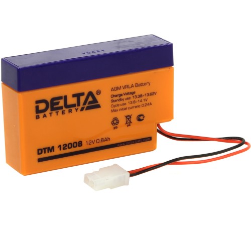 Аккумулятор Delta Battery DTM 12008 4614010050002