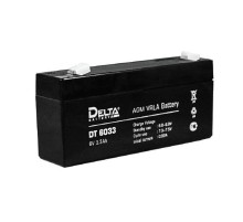 Аккумулятор Delta Battery DT 6033 (125мм)