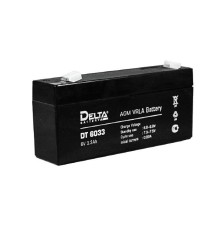 Аккумулятор Delta Battery DT 6033 (125мм)