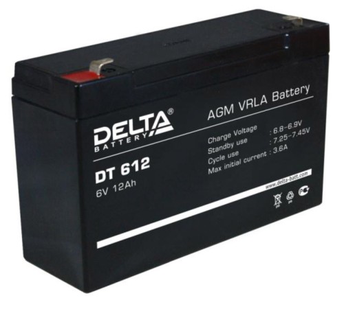 Аккумулятор Delta Battery DT 612 4614010040033