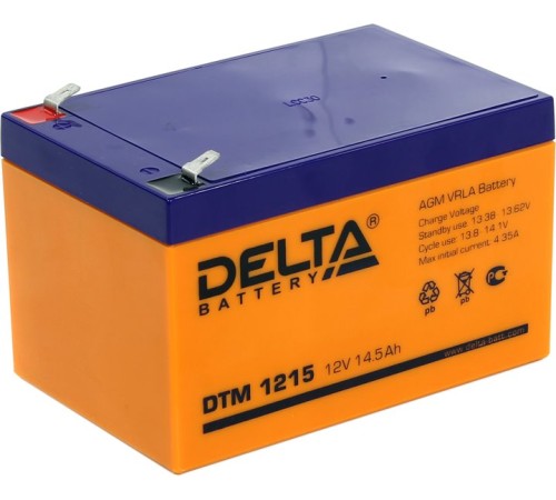Аккумулятор Delta Battery DTM 1215 4614010050011