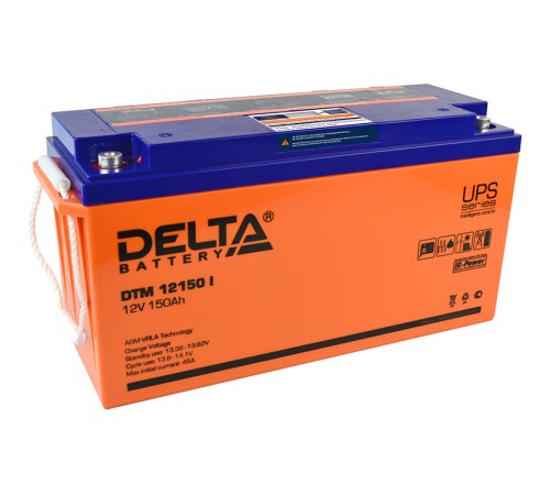 Аккумулятор Delta Battery DTM 12150 I 4614010060003