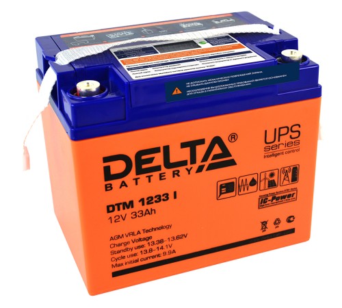 Аккумулятор Delta Battery DTM 1233 I 4614010060005